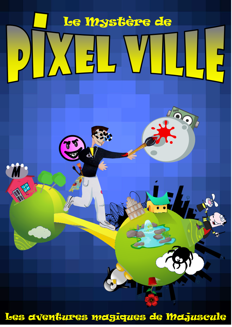 Affiche Pixel Ville 3