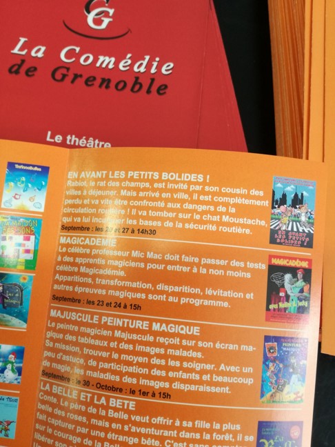 Brochure PV comédie Grenoble